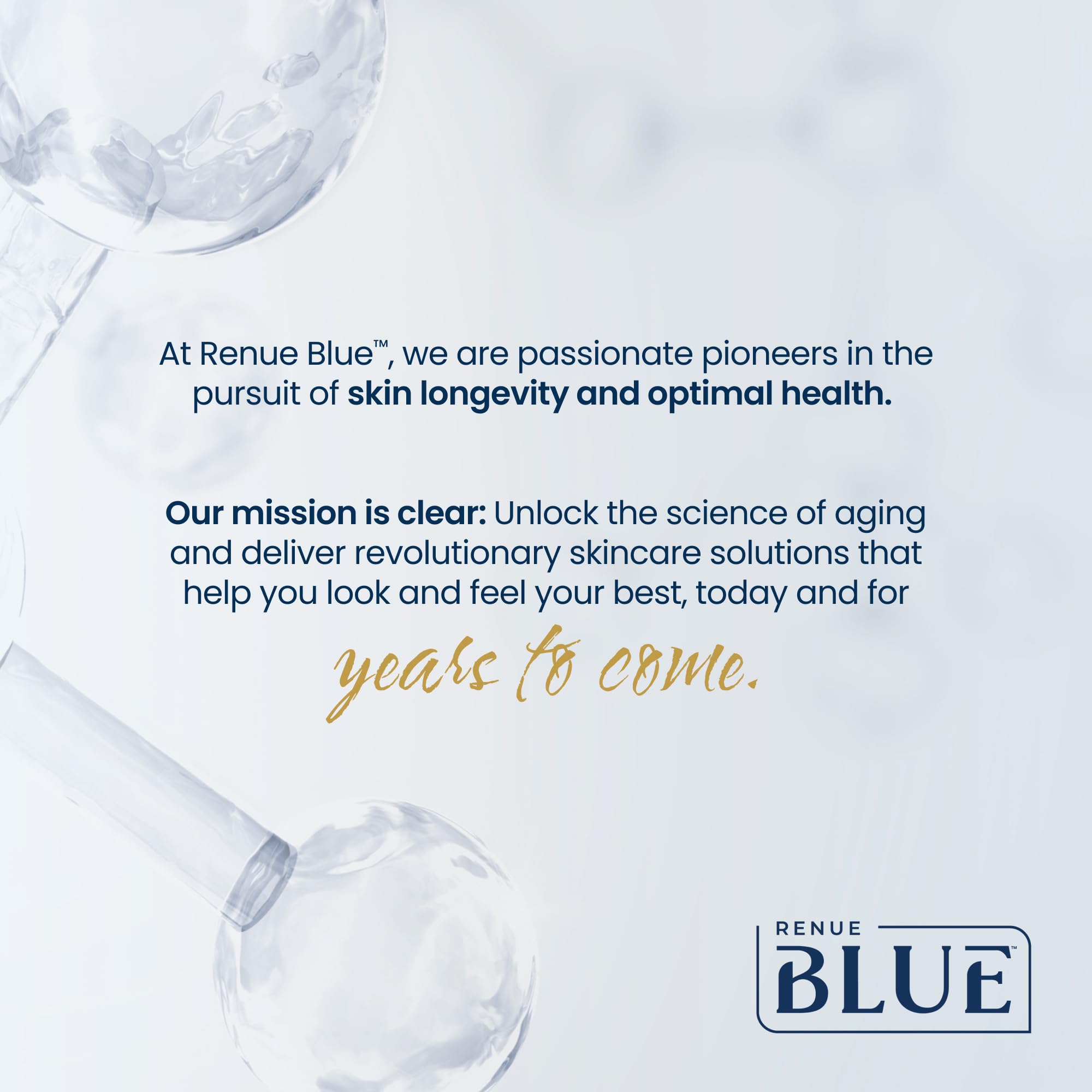Renue Blue Methylene Blue Face Cream - Liposomal NAD+ Complex and Nutrients for Skin Rejuvenation, Deep Hydration, and Anti-Aging Support Renue By ScienceUS supplements