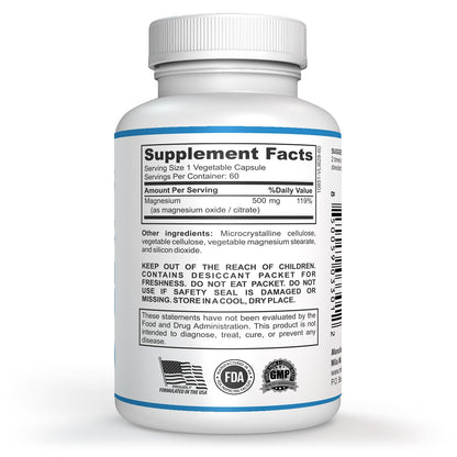 Milamiamor High Potency Magnesium | Whole Body Support | Heart, Nerve and Bone MilamiamorUS supplements