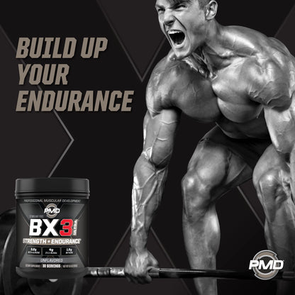 PMD Sports BX3 Ultra Muscle-Building Powder – Beta-Alanine, BCAAs, Betaine Anhydrous PMDUS supplements