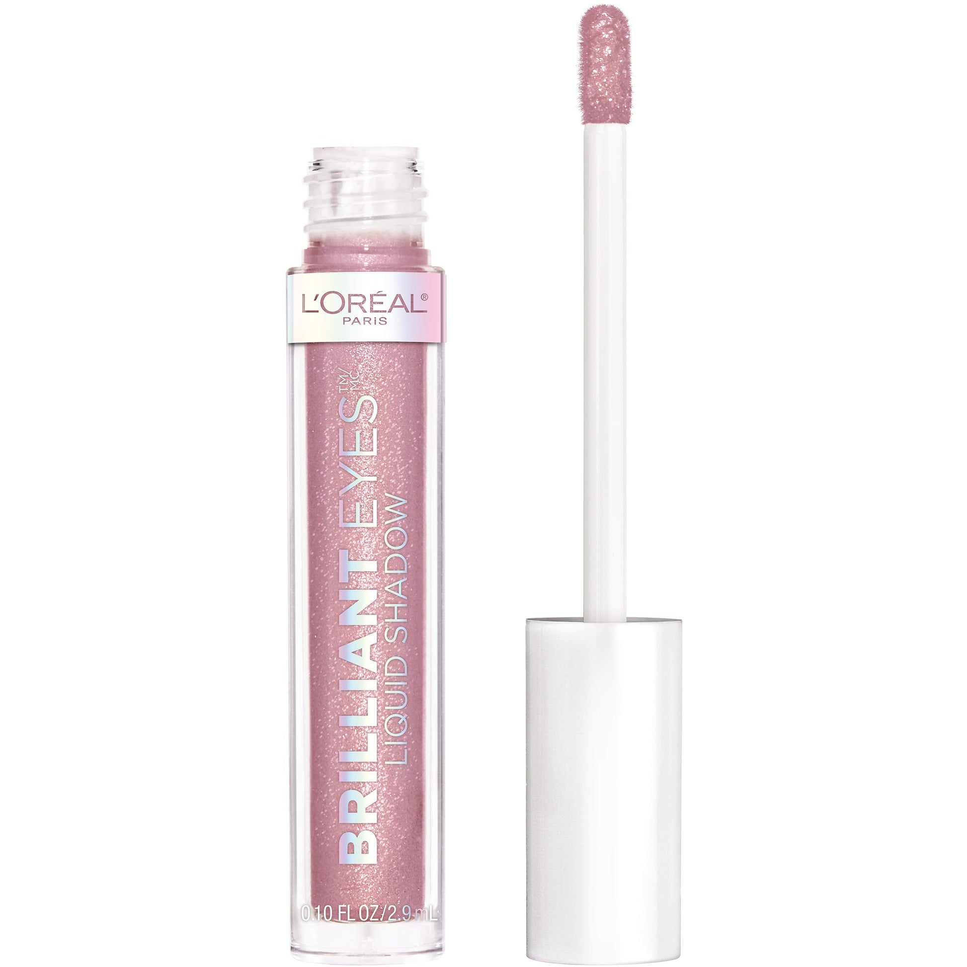 L'Oreal Paris Brilliant Eyes Shimmer Liquid Eye Shadow, Longwearing Lasting Shimmer, Crease Resistant, Flake-Proof, Precision Applicator, Quick Dry, Non-Greasy, Amethyst Quartz, 0.1 oz. L'Oreal ParisAu supplements
