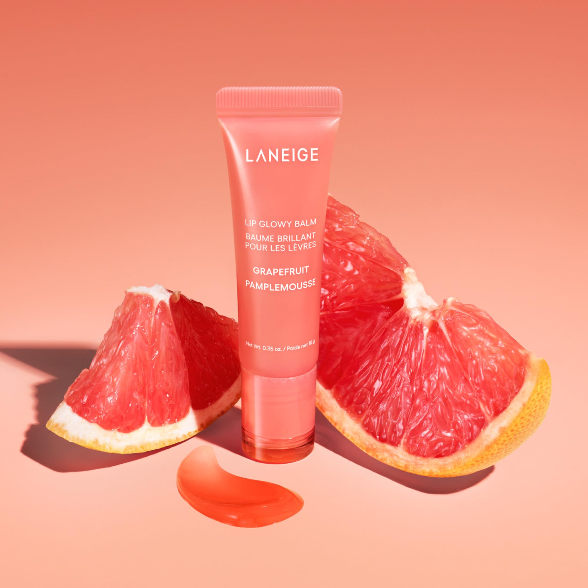LANEIGE Lip Glowy Balm, Grapefruit: Sheer Tinted Lip Moisturizer with Shea Butter, for Hydrating Shine & Soft Lips LANEIGEAu supplements