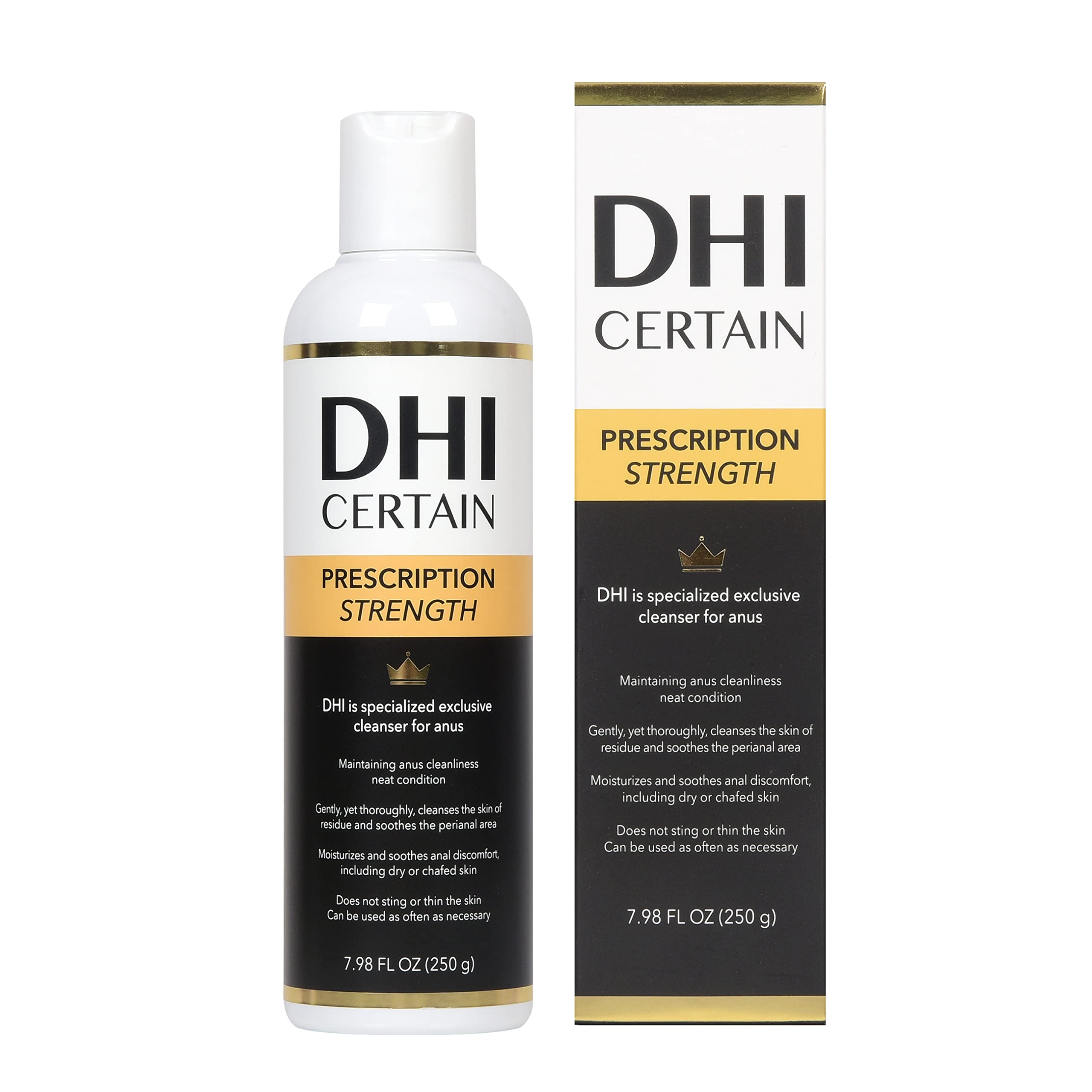 DHI PROBIOTIC Certain Intimate Wash for Men with 3 kinds of probiotics plus 20 Premium Natural DHIAu supplements