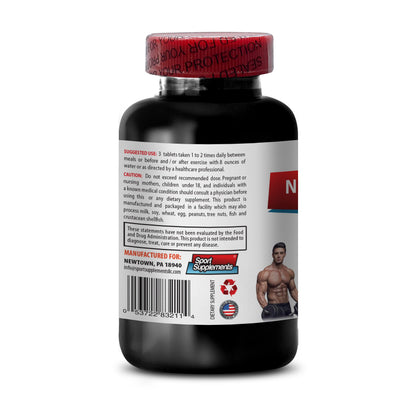 Nitric Oxide boosters with arginine - Nitric Oxide Muscle Power 3150mg - Improves Circulation Sport SupplementsUS supplements