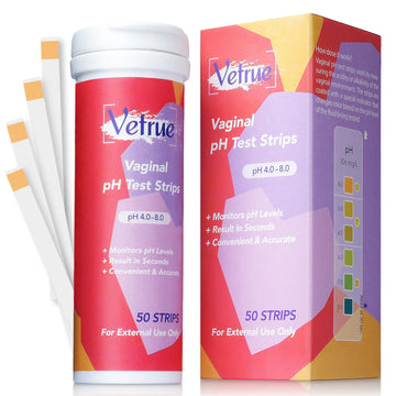 Vaginal pH Test Strips for Women, Convenient Testing Solution for Assessing and Maintaining vetrueAu supplements