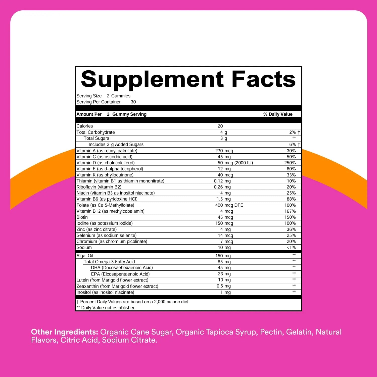 SmartyPants Teen Girl Multivitamin Gummies - Improved Formula: Omega 3 (DHA/EPA), Vitamin C, D3, B12, Vitamin A, K & Zinc SmartyPantsAu supplements