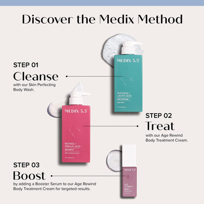 Medix 5.5 Retinol Body Lotion + Hyaluronic Acid Cream, Moisturizer Body & Face Lotion Medix 5.5US supplements