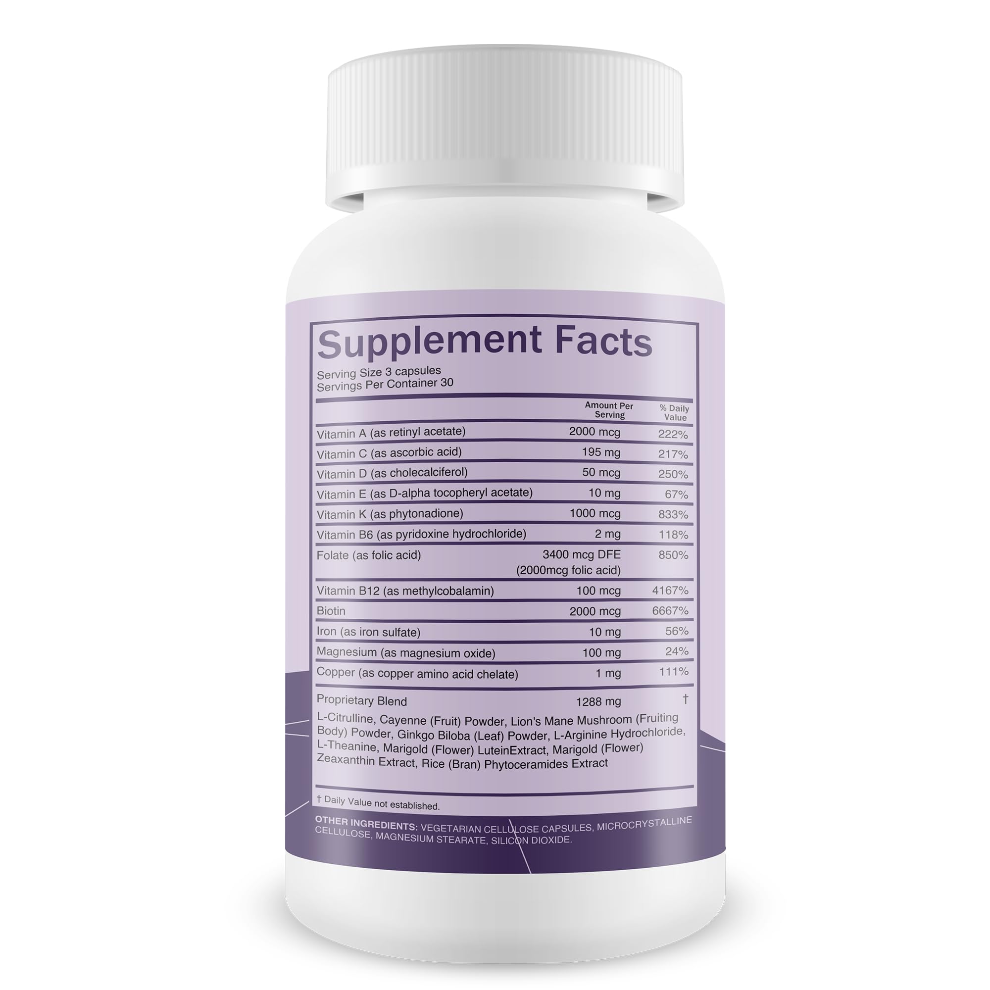 Nervocept Pro - Our Best Nerve Support Capsules - Lions Mane, Magnesium, Vitamin B For Nerve Repair - Vitamin D for Nerves - Lions Mane Memory & Nerve Support - Vitamin B12 Nerve Support True You HealthAu supplements