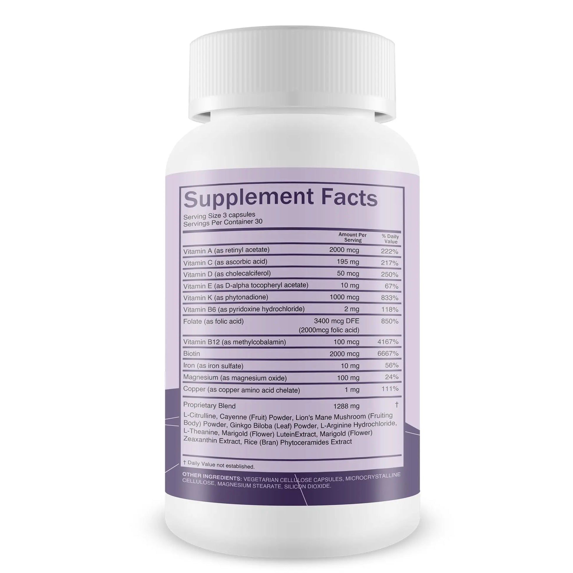 Nervocept Pro - Our Best Nerve Support Capsules - Lions Mane, Magnesium, Vitamin B For Nerve Repair - Vitamin D for Nerves - Lions Mane Memory & Nerve Support - Vitamin B12 Nerve Support True You Healthnz supplements