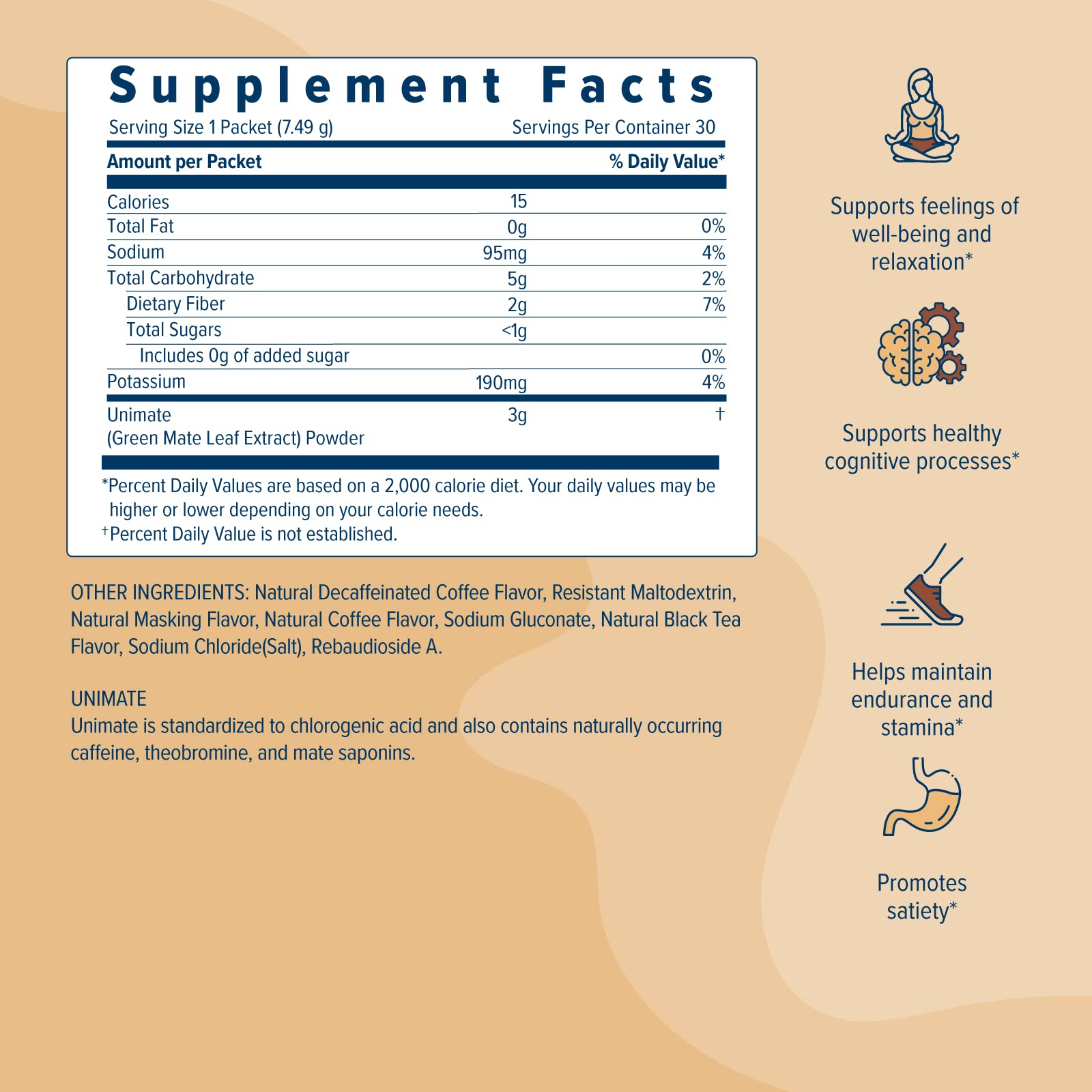 Unicity UNIMATE Black - Great Tasting - 30 Pack UnicityUS supplements