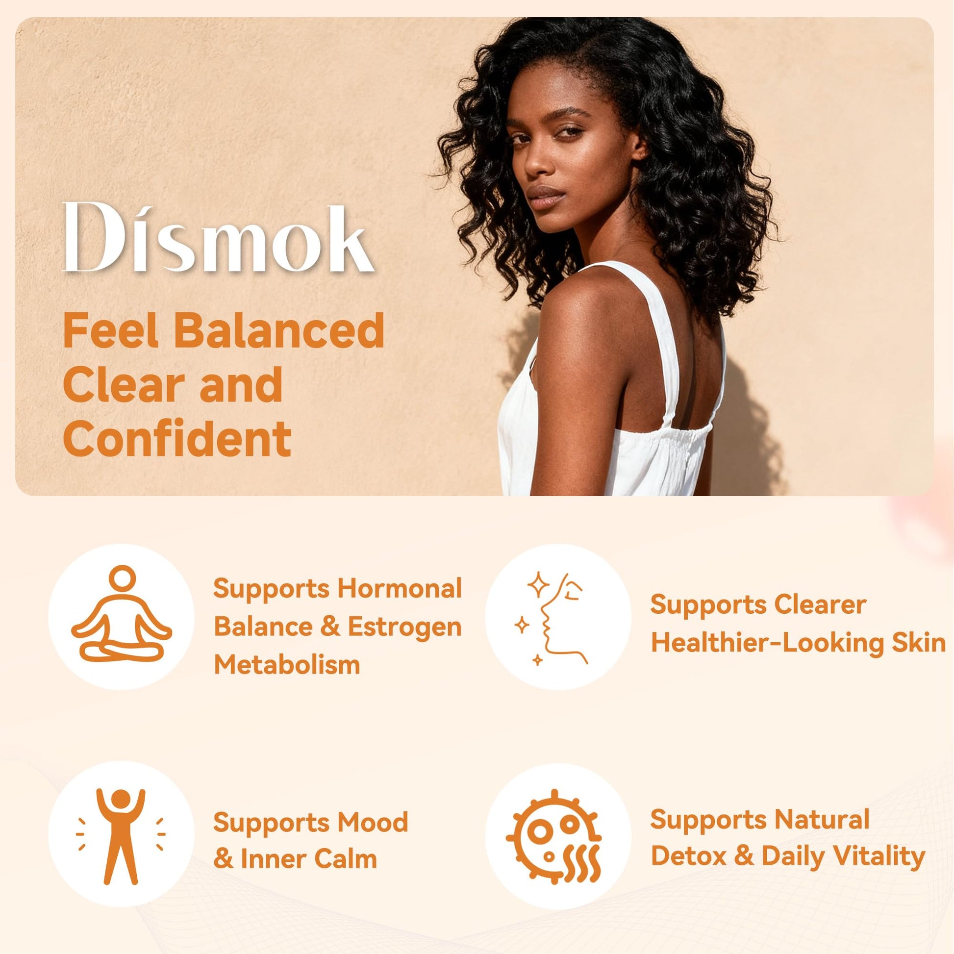 DIM Supplement 400 mg | Advanced Liposomal Multi-Action Complex for Estrogen Balance in Women & Men | Supports Hormonal Acne, Healthy Estrogen Metabolism & Clear Skin | Third-Party Tested DismokAu supplements