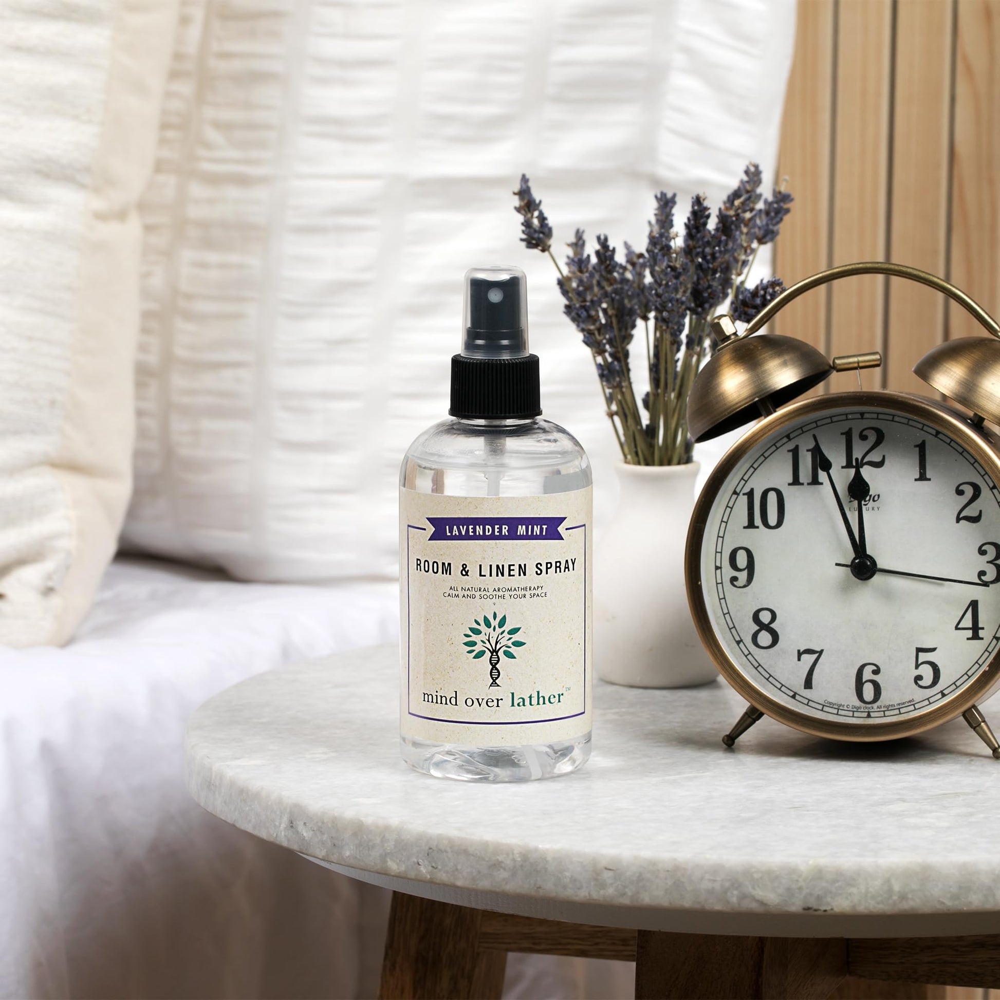 Natural Lavender Mint Room and Linen Spray. Pure Lavender Essential Oil Blend, Linen an Pillow Mist Mind Over LatherAu supplements