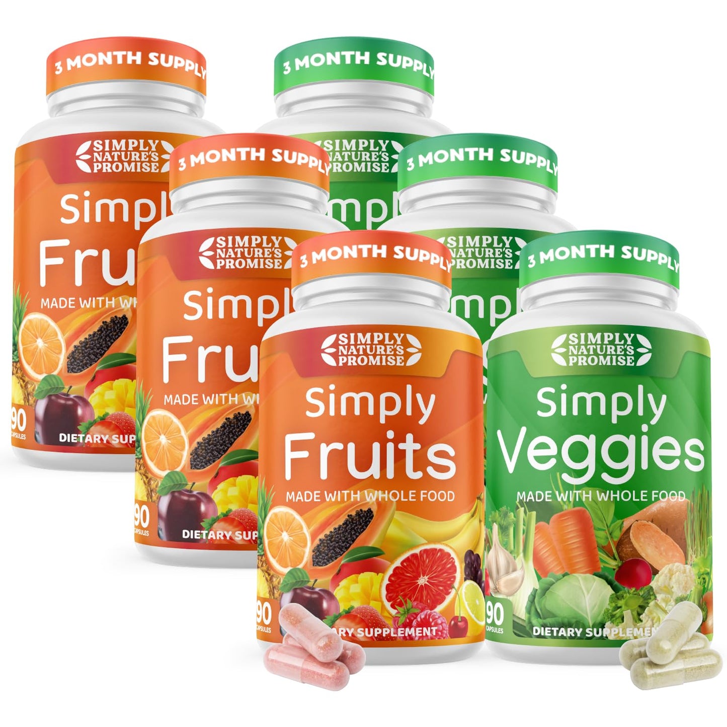 Simply Nature's Promise - Packed with Over 40 Different Fruits & Vegetables Simply Nature's PromiseUS supplements