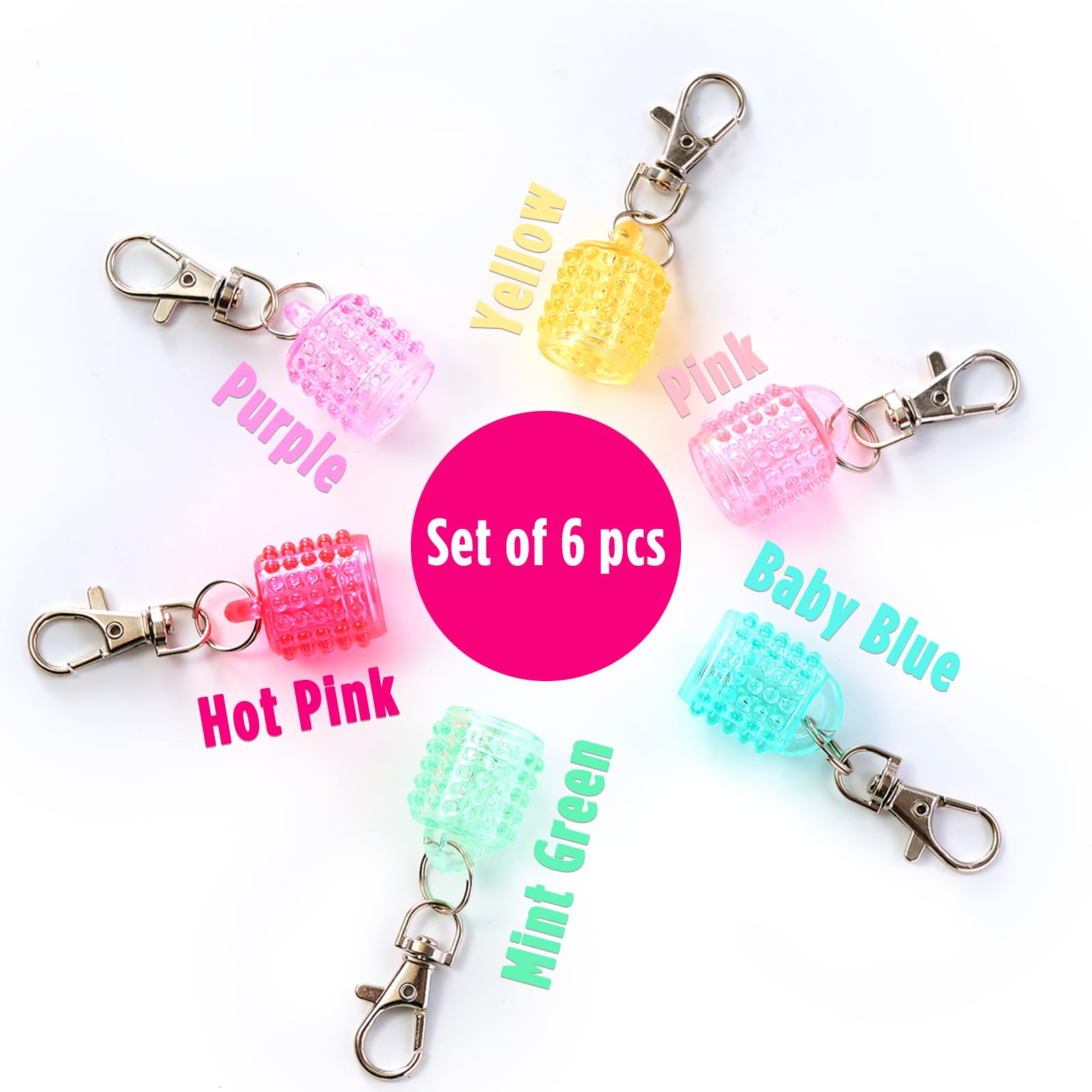Lip Balm Keychain Cap for Laneige, Summer Friday and Glossier, Lip Balm Holder for Lanyard or Bag, Lip Gloss Keychain for Women,Replacement Cap with Stopper Prevent Spills CupoitaAu supplements