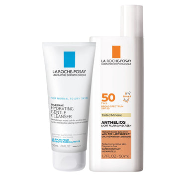 La Roche-Posay Anthelios Tinted SPF 50 Sunscreen & Toleriane Gentle La Roche-PosayUS supplements