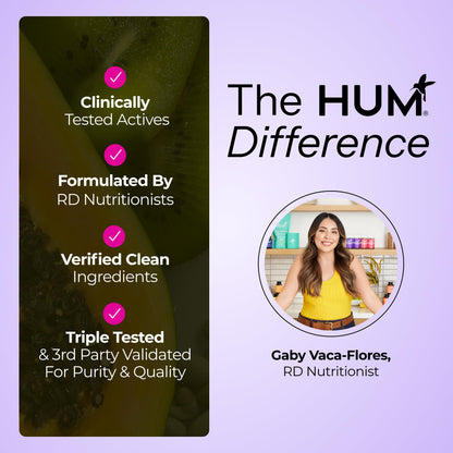 HUM Fan Club Menopause Probiotic Supplement, Estrogen Free Menopause Supplements for Women, Non Hormonal, Supports Energy & Hot Flashes, Grape Seed Extract & Siberian Rhubarb, 30 Vegan Capsules HUMUS supplements