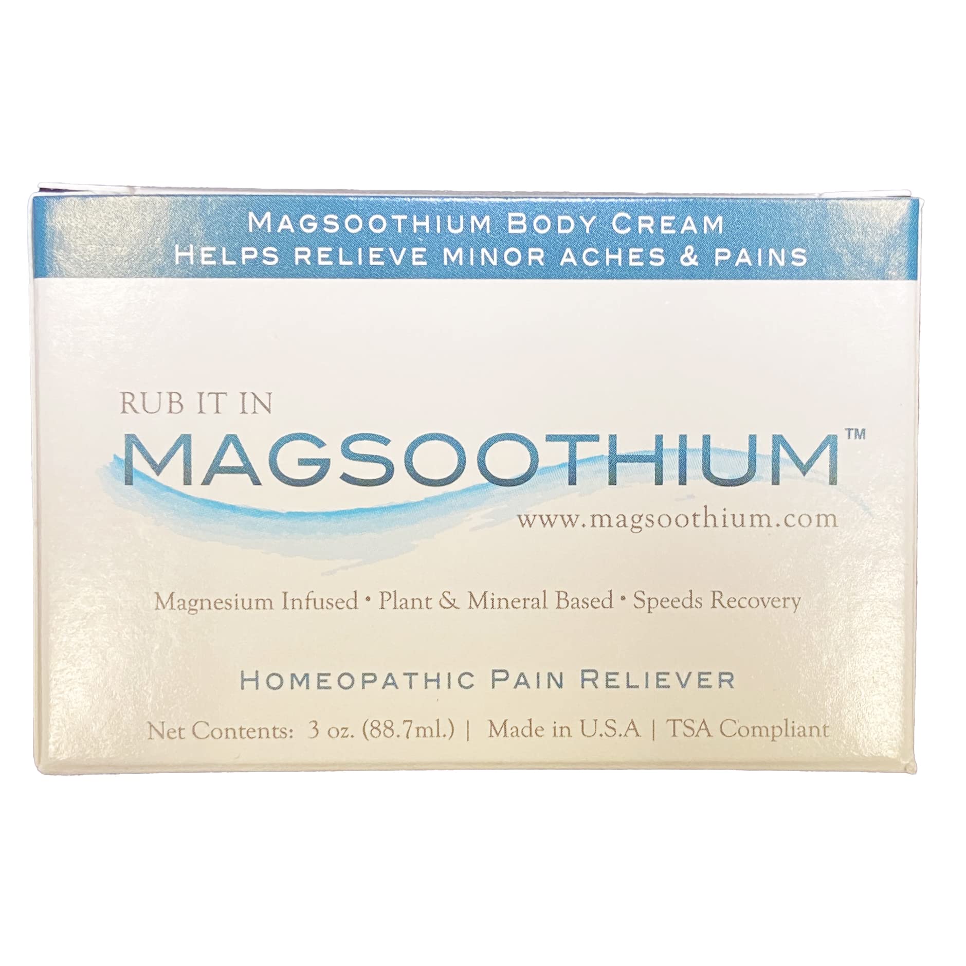 Magsoothium Original Recovery Balm- Magnesium Sulfate/Arnica Recovery Balm hephboardAu supplements