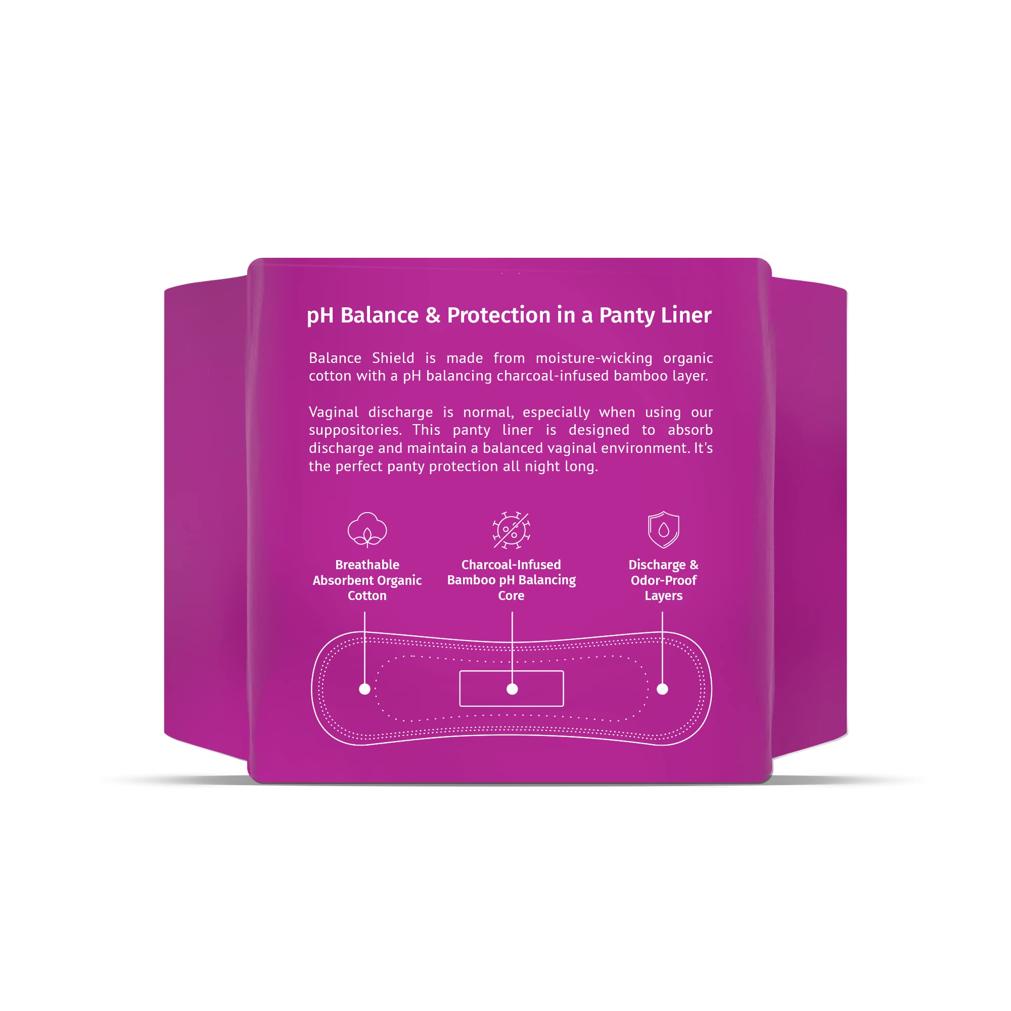 NutraBlast Balance Shield Panty Liners - Discharge & Odor-Proof Layers (180mm, 40-Pack) NutraBlastAu supplements