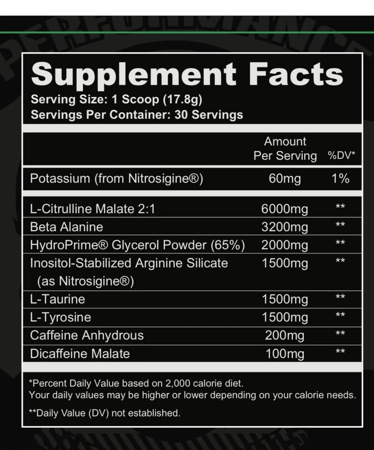 Performance Supplements Pre-Grow Highly Efficient Pre Workout 30 Servings 18.84 OZ Performance SupplementsAu supplements