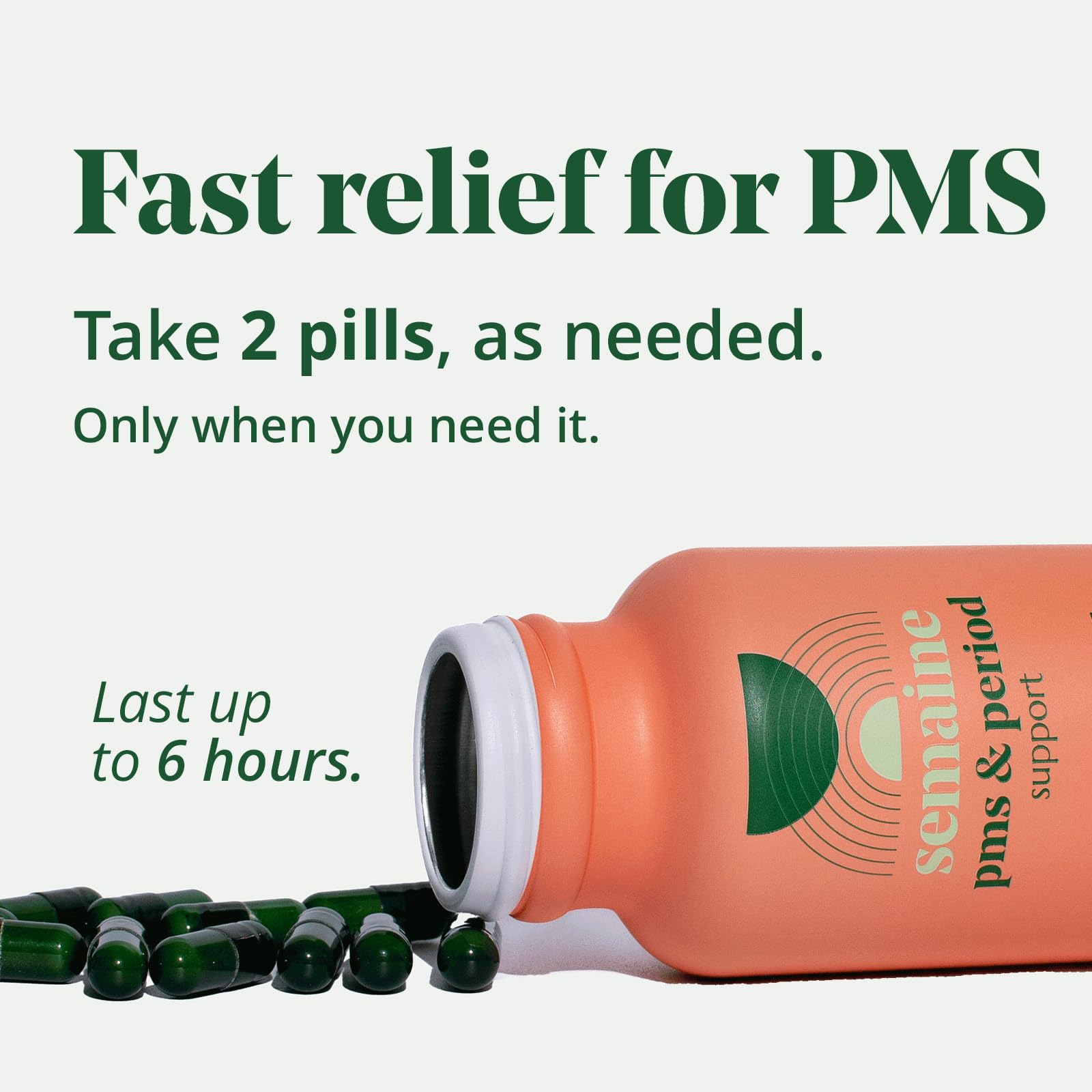 PMS & Period Relief - Menstrual Cramp Relief: No More Period Cramps, Mood Swings, or Bloating SemaineAu supplements