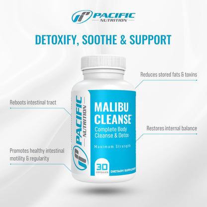 Pacific Nutrition Full Body Detox - Malibu Cleanse Complete Body & Intestinal Cleanse Pacific NutritionUS supplements