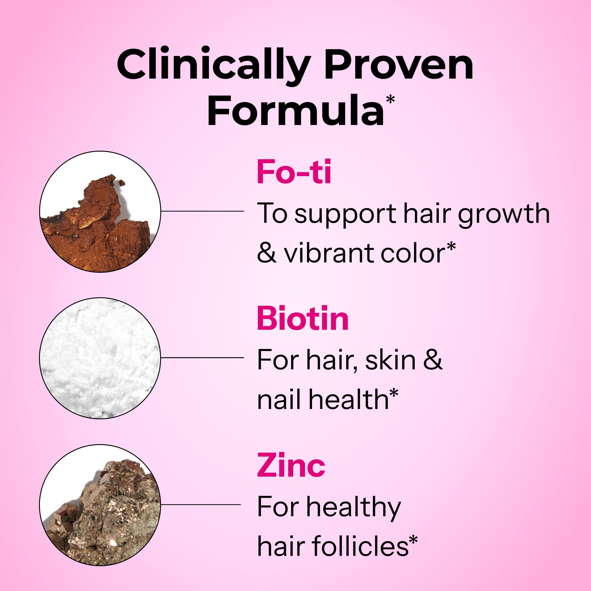 HUM Hair Strong Daily Hair Growth Gummies with Biotin, Zinc, Vitamin B12 to Support Growth, Folic Acid & Vitamin B12 Gummy Vitamins for Healthy Hair Support for Women and Men, 60 Gummies HUMAu supplements