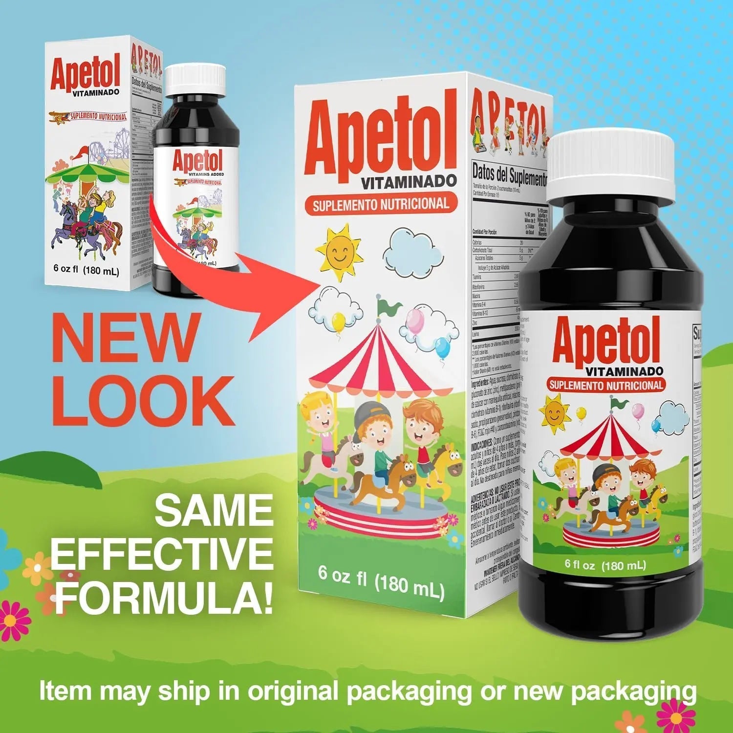 Apetol Appetite Booster & Brain Energy Liquid Vitamins - Dietary Supplements for Kids & Adults - Supports Digestive Health, Memory & Vitality ApetolAu supplements