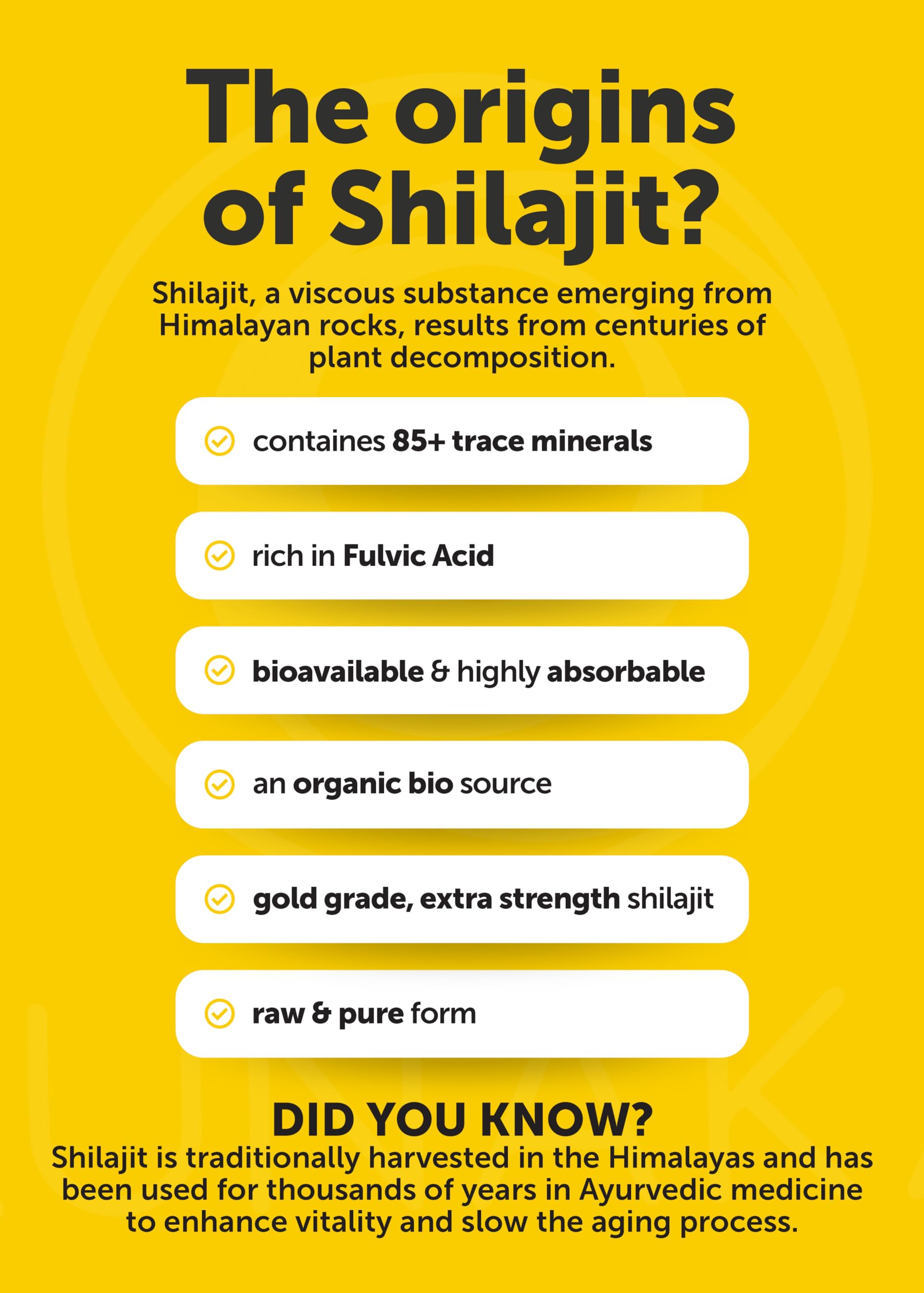 Lunakai USA Made Pure Shilajit Capsules with Ashwagandha, Rhodiola & Cordyceps - Extra Strength Shilajit Extract for Men & Women, 60ct LunakaiAu supplements