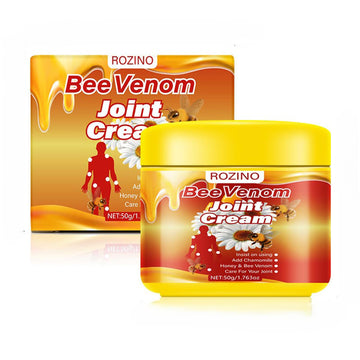 xiaoks Bee Venom Joint Cream - Natural Soothing Relief with Turmeric & Aloe, Fast-Absorbing, Non-Greasy Formula for Joint & Skin Care (1.763OZ) xiaoksAu supplements