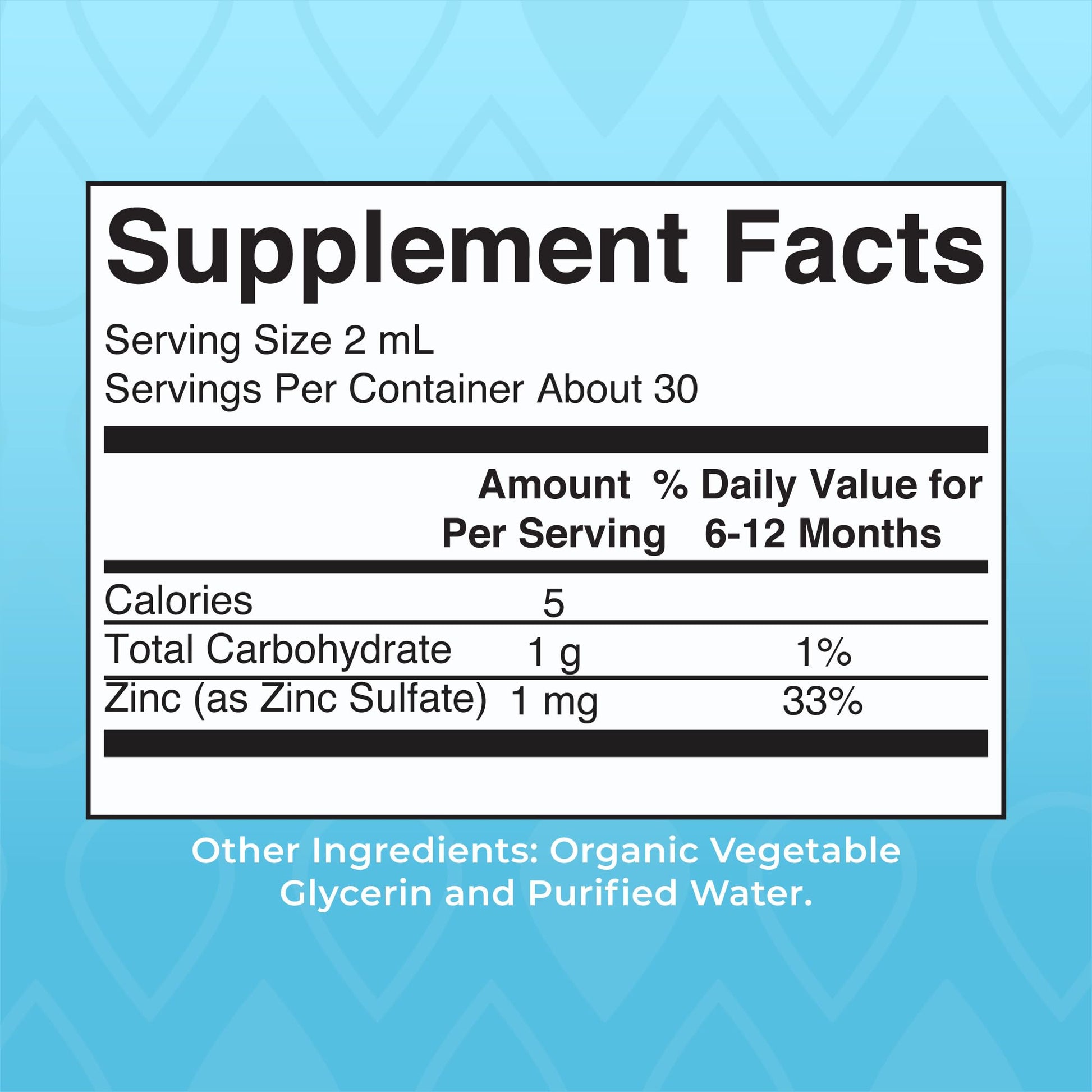MaryRuth Organics Organic Infant Ionic Zinc Liquid Drops | Zinc Sulfate for Immune Support | Organic Glycerin | Antioxidant | Vegan | Formulated for Babies Ages 6-12 Months | 1 Month Supply | 2 Fl Oz MARYRUTH'SUS supplements