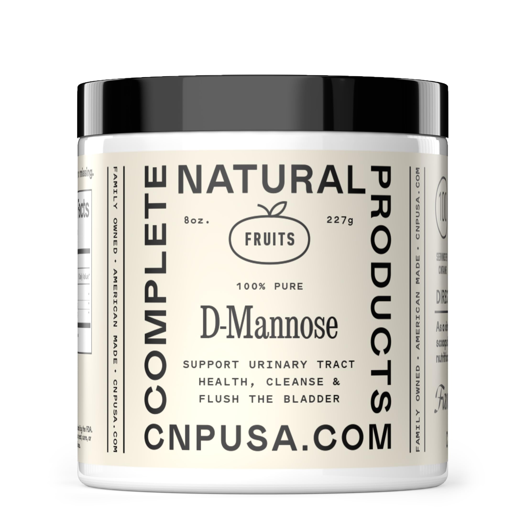 D Mannose Powder Supplement 8oz - Powder D Mannose for Urinary Tract & Bladder Health Support, Bulk Easy Mix Formula, 115 Servings, No Fillers, Non GMO & Gluten Free Support, Kosher Certified Made USA Complete Natural ProductsAu supplements