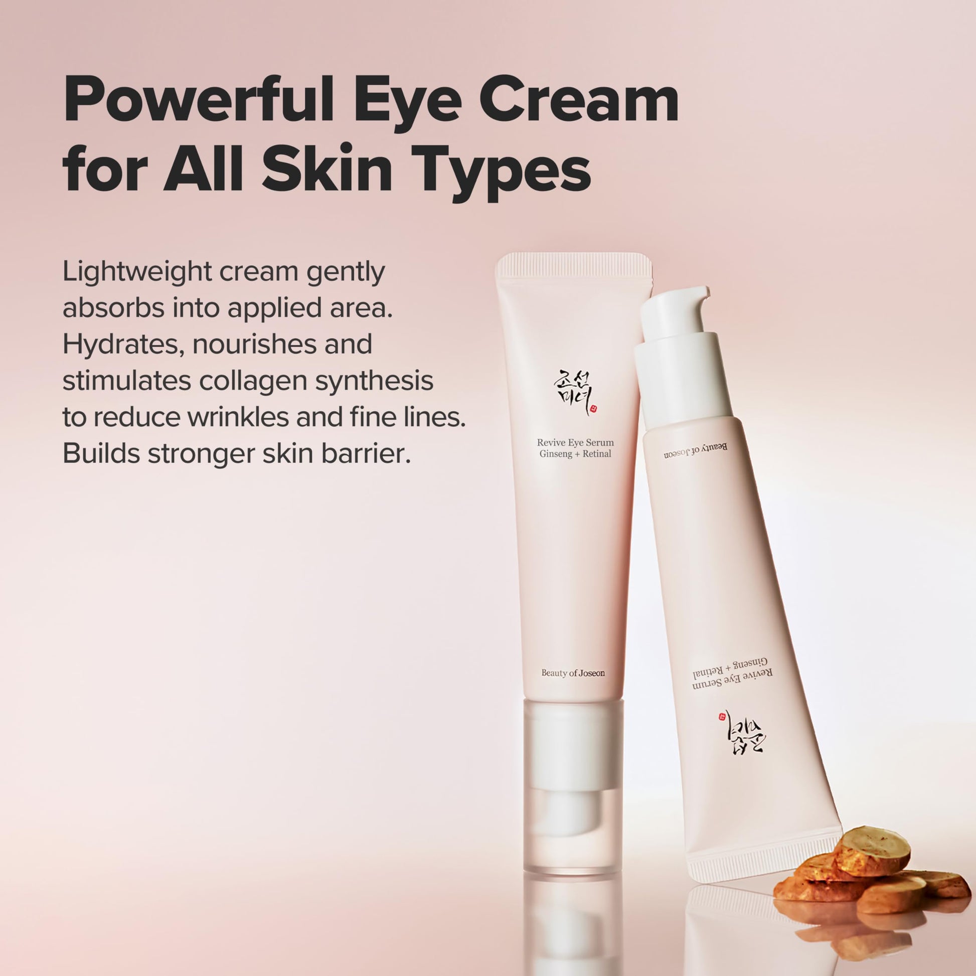 Beauty of Joseon Revive Eye Serum with Retinal Niacinamide Correction for Puffy Eye Bags Fine Lines Dark Circles Wrinkles, Korean Skin Care 30ml, 1.01 fl.oz Beauty of JoseonAu supplements