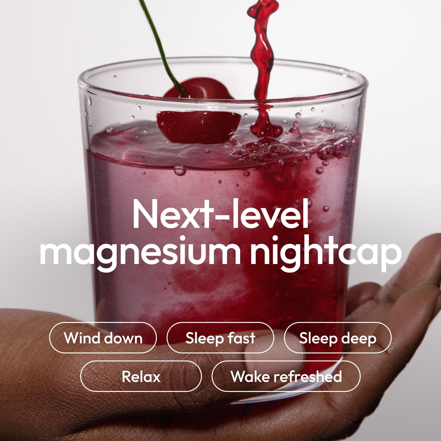 Moon Juice Sleepy Magnesi-Om - Sleep Supplement Powder with Magnesium Glycinate, L-Theanine & Plant-Based Melatonin, Sugar-Free Bedtime Drink Mix for Deep Sleep w/o Grogginess, Cherry, 35 Servings Moon JuiceAu supplements