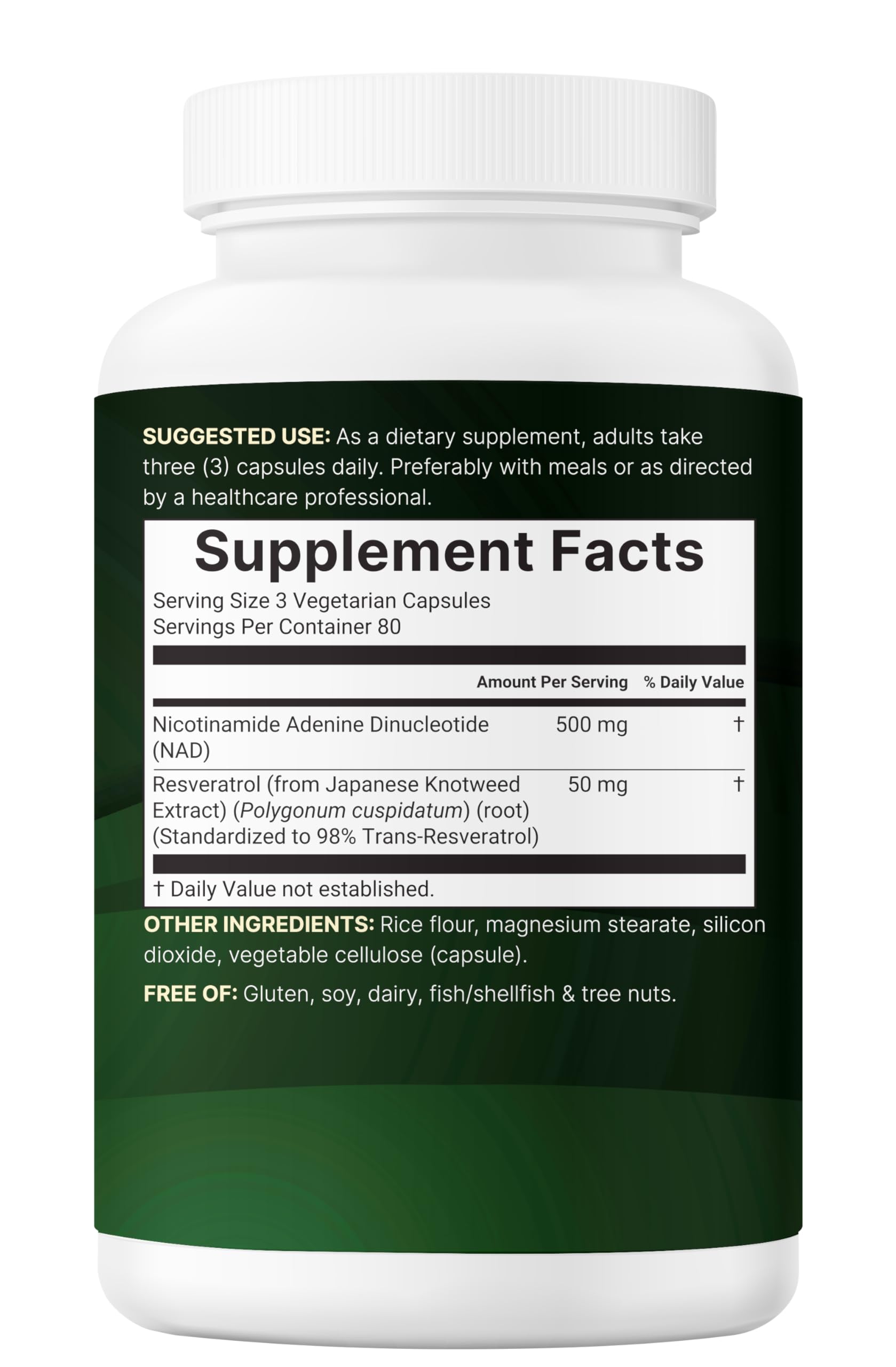 Micro Ingredients NAD+ 500mg with Resveratrol, 240 Veggie Capsules | 2-in-1 NAD Supplement for Women & Men | NMN Pathway Alternative | Non-GMO, Gluten Free Micro IngredientsAu supplements