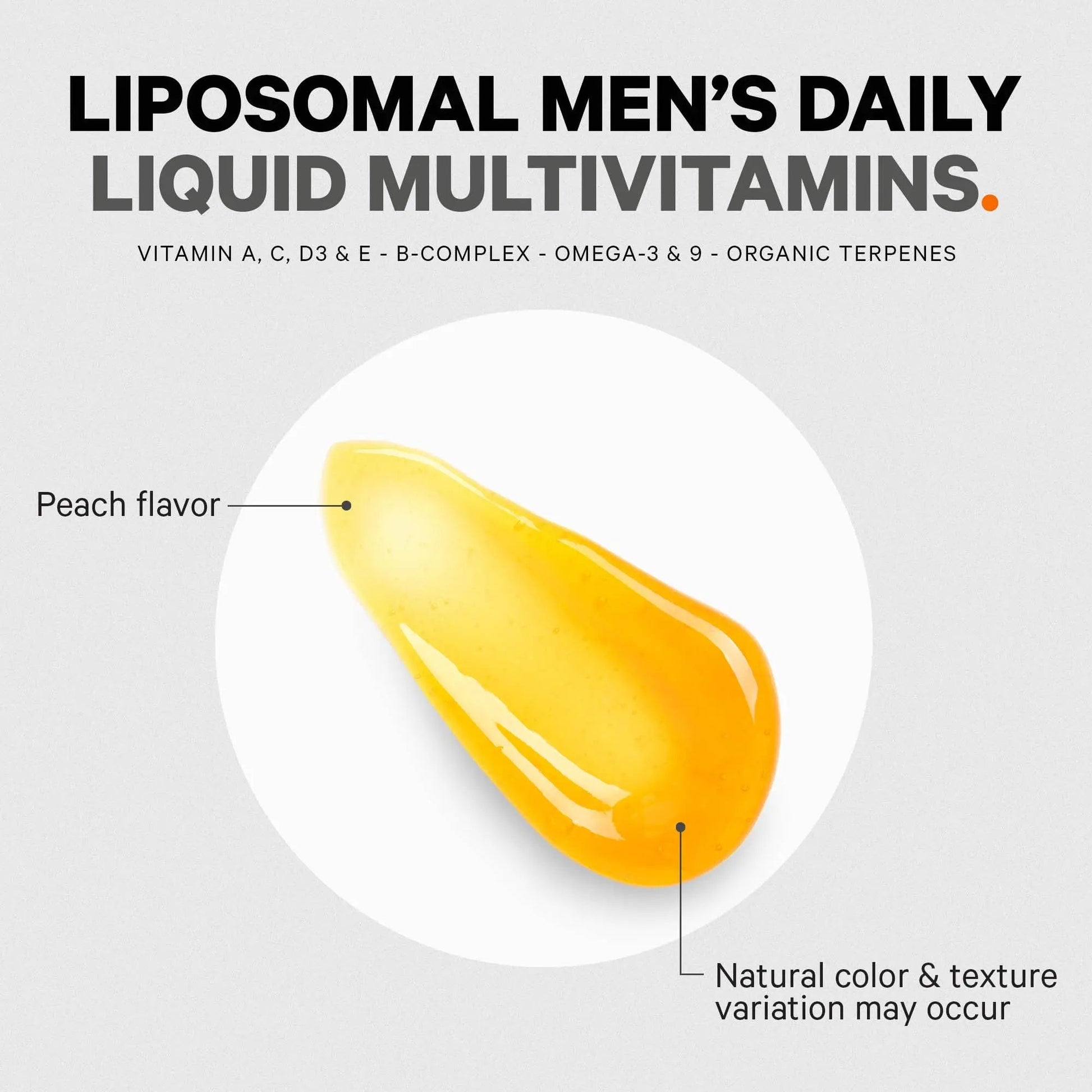 Codeage Daily Men Liquid Vitamins Supplement - Liposomal Multivitamin A, B, C, D, E, Biotin, Omega-3 & Omega-9 CodeageAu supplements
