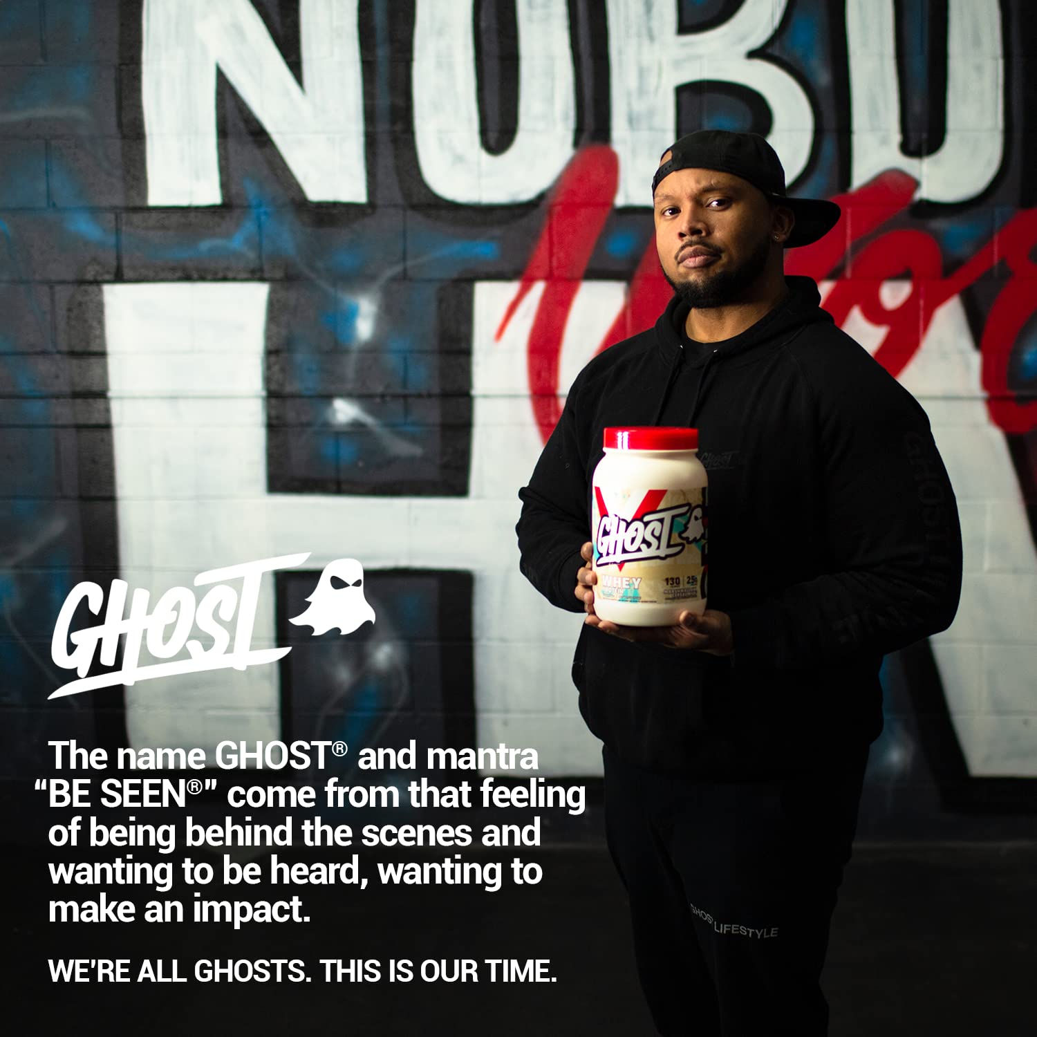 GHOST Whey Protein Powder, Marshmallow Cereal Milk - 2LB Tub, 25G of Protein GHOSTUS supplements