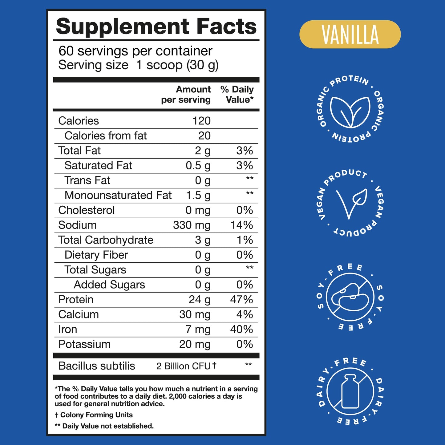 BIRDMAN Falcon Vegan Protein Powder Organic, Stevia & Sugar Free, Plant Based Protein BIRDMANUS supplements