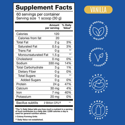 BIRDMAN Falcon Vegan Protein Powder Organic, Stevia & Sugar Free, Plant Based Protein BIRDMANUS supplements