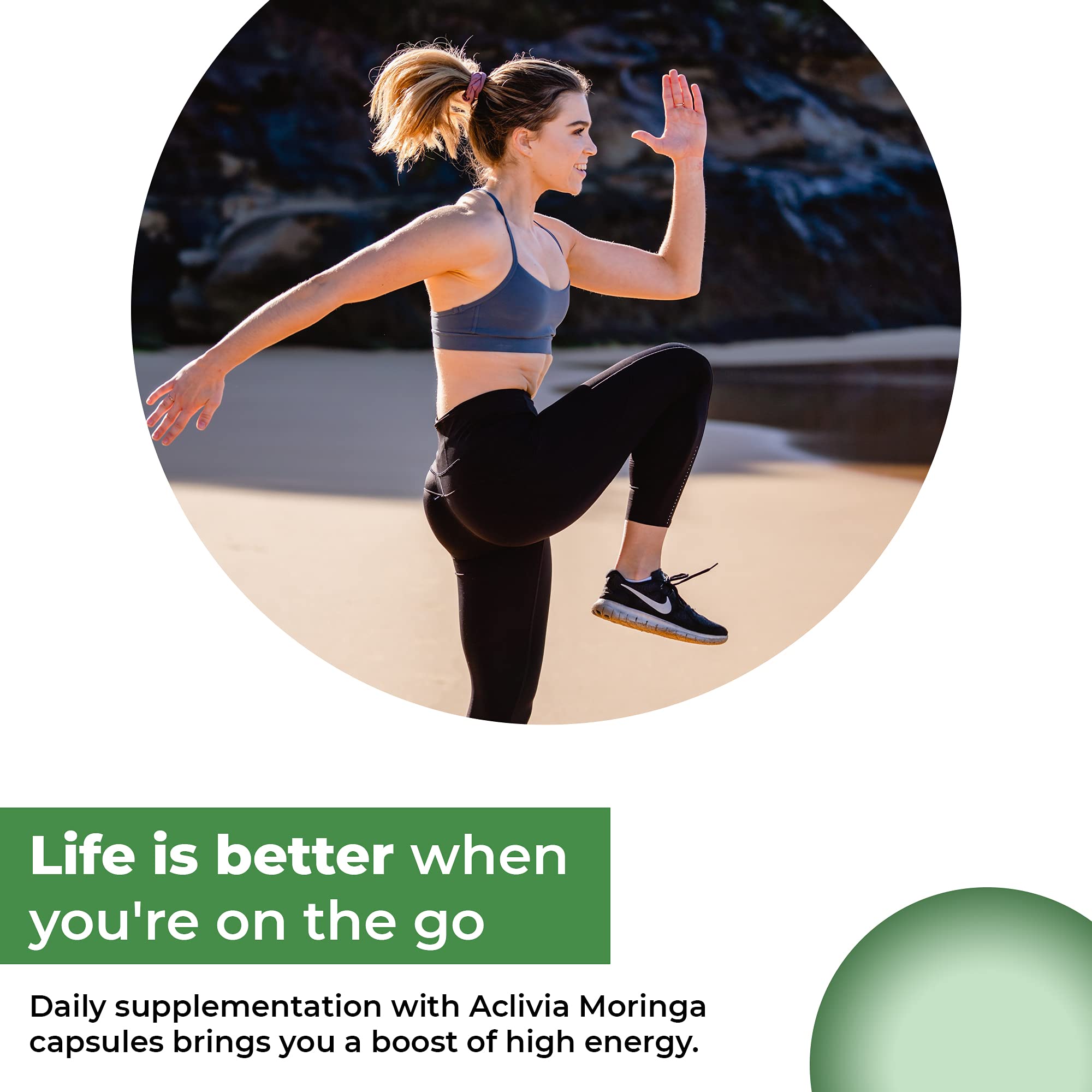 Aclivia - Moringa Complex - Maximum Strength Moringa Oleifera Leaf & Seed Supplement - Superfood Capsules with Antioxidant Properties - 5000mg - 60 Capsules AcliviaAu supplements