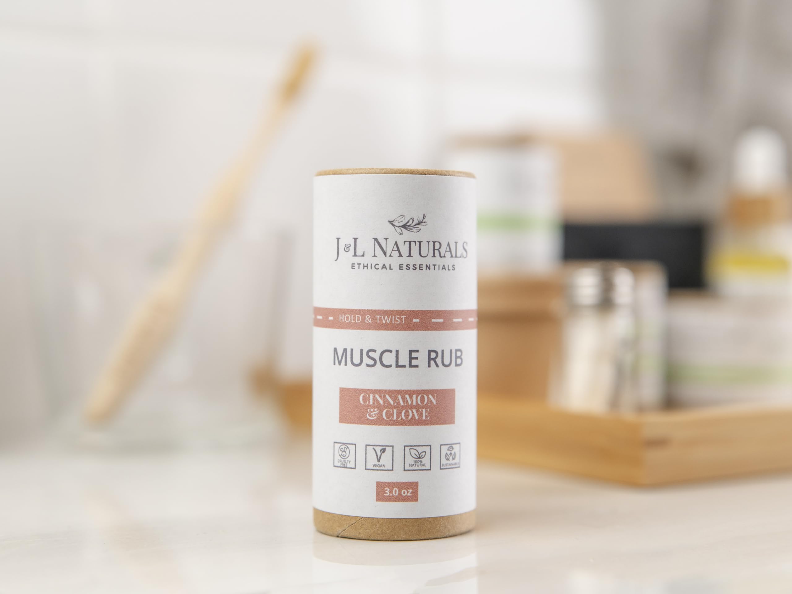 J&L Naturals Muscle Rub | Cream for Achy + Sore Muscles, Joints, Back, Knees, Shoulders | Soothing & Nourishing | Vegan, Sustainable, Cruelty Free, Natural, Made in US (1-Pack) J&L NaturalsAu supplements