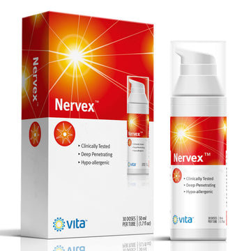 Vita Sciences Nervex Powerful Neuropathy Cream: Advanced Natural Relief for Peripheral Neuropathy, Fibromyalgia, and Fast Comfort Treatment for Feet, Hands, Legs, and Toes Vita SciencesAu supplements