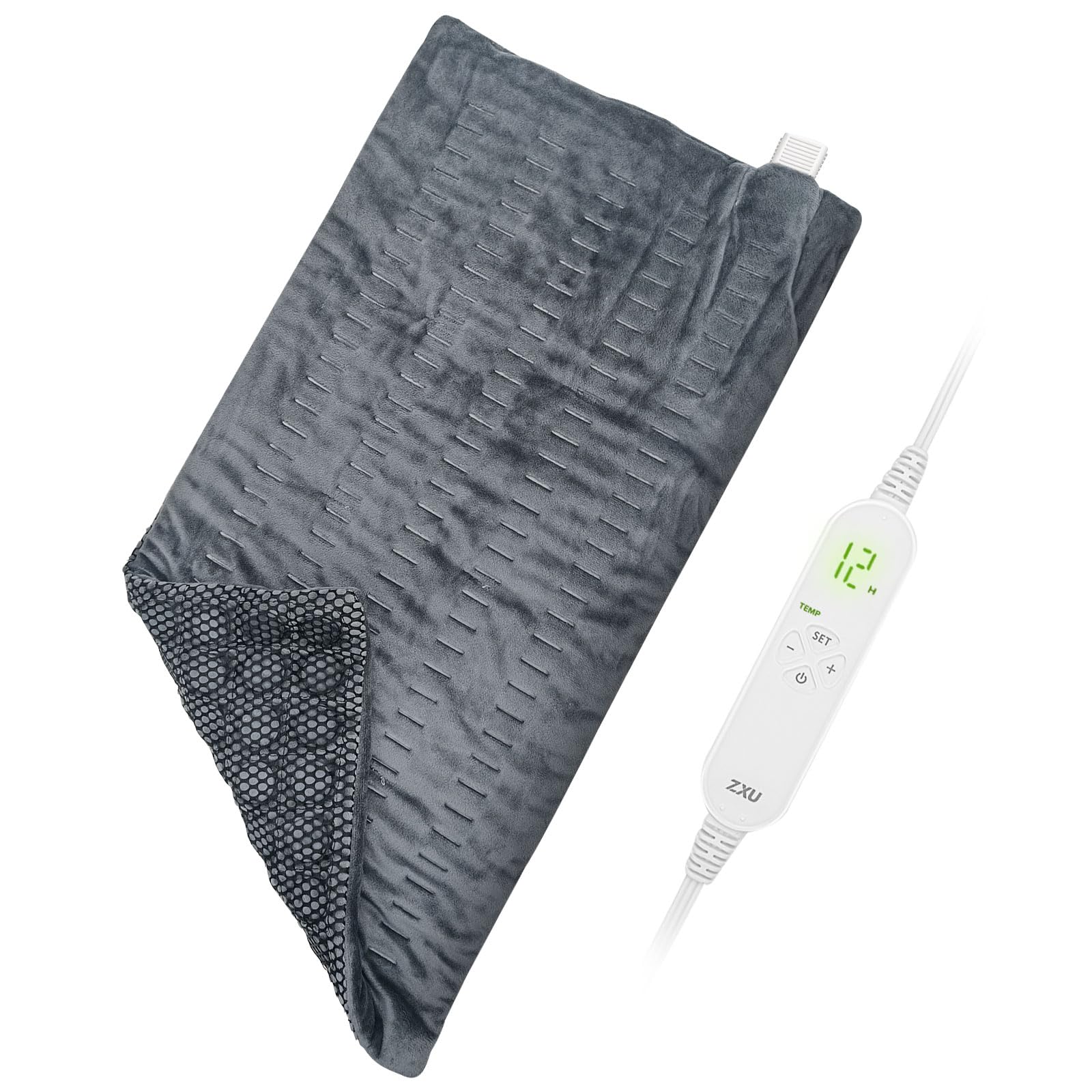 ZXU Jade Stone Heating pad, Nature Jade Electric Heating Pad for Back Pain and Cramps Relief,XL King Size Hot Heated Pad with 12 Heat Level,1-24h Auto-Off,Stay on Function, Hot Heated Pad ZXUAu supplements