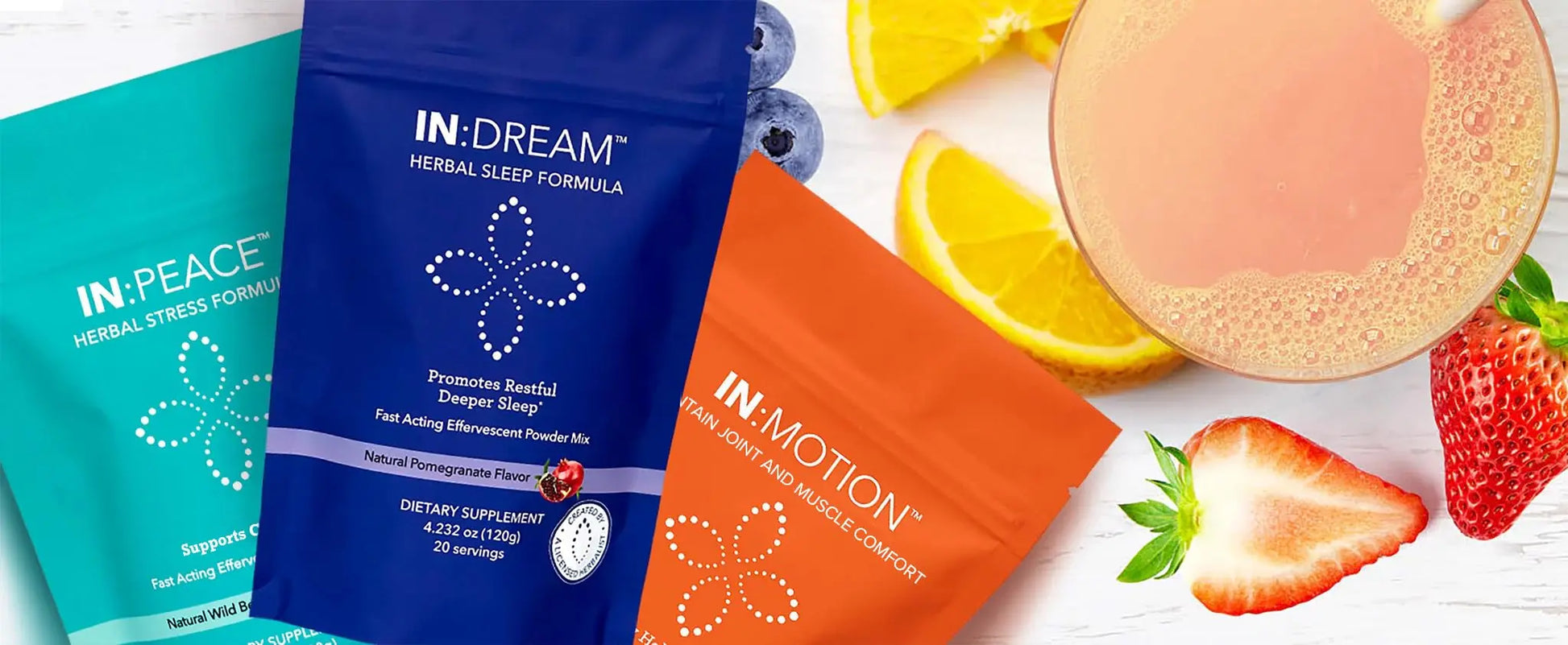 In:TotalWellness IN:Peace Herbal Calming Formula. 20 Serving Pouch, Wild Berry Flavor. 9 Herb Antioxidant + Adaptogen Blend. Clinically Proven Ingredients. Crafted by a Licensed Herbalist INTotalWellnessAu supplements