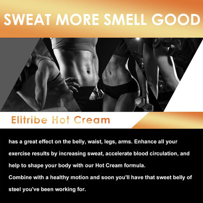 Elitribe Hot Cream Sweat Workout Enhancer Gel - Fat Burning, Cellulite & Firming Body ElitribeUS supplements