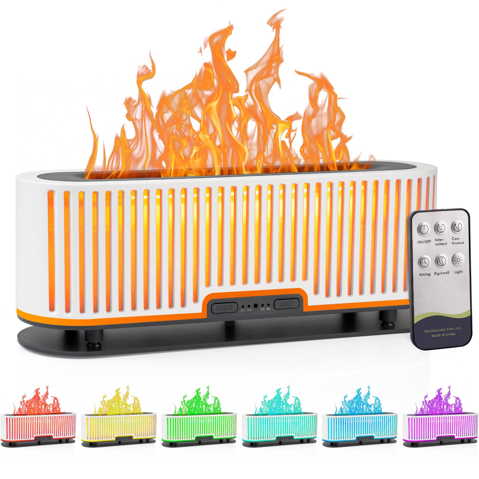 Comfynest Colorful Flame Air Aroma Diffuser Humidifier 7 Flame Colors,200ml Essential Oil ComfynestAu supplements