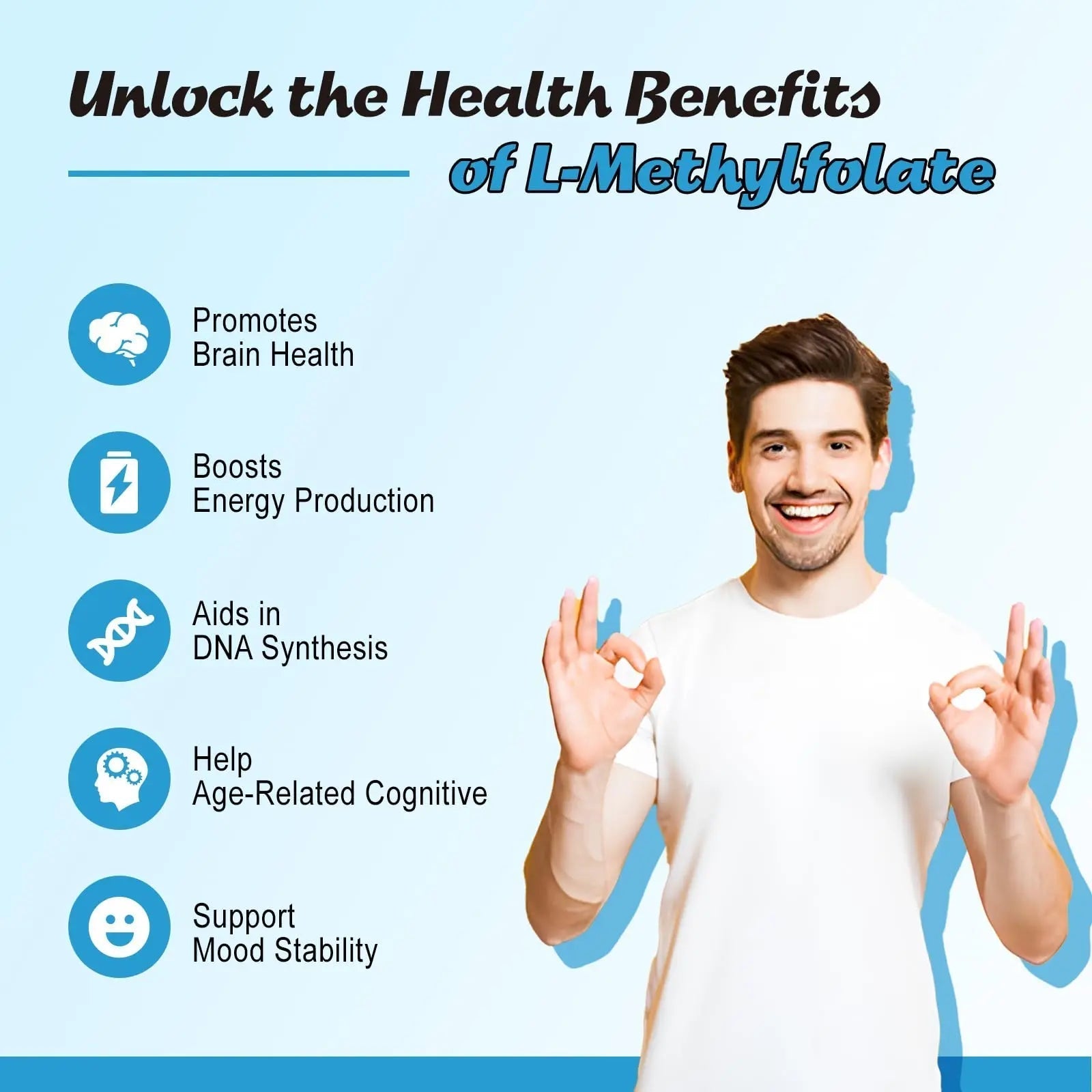 Zetelixia 2 Pack L-Methylfolate 15mg & Methyl B12 Gummies, Folate Supplement for Brain Health, Mood & Immunity, DNA Synthesis & Repair ZetelixiaAu supplements