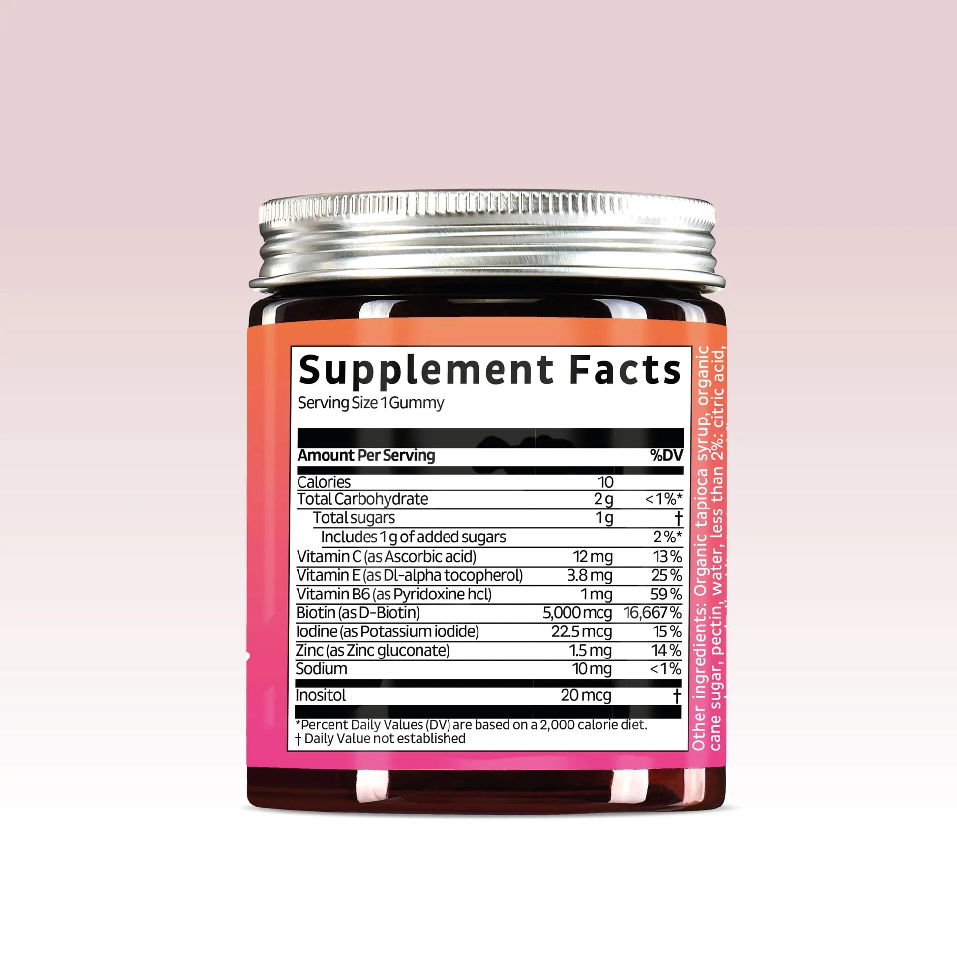 Biotin Gummies for Hair, Skin & Nails. 5,000 mcg High Potency Vegan Vitamins for Faster Hair Growth, Stronger Nails & Healthy Skin. with Vitamins C & E, 90 Gummies Bears with BenefitsAu supplements