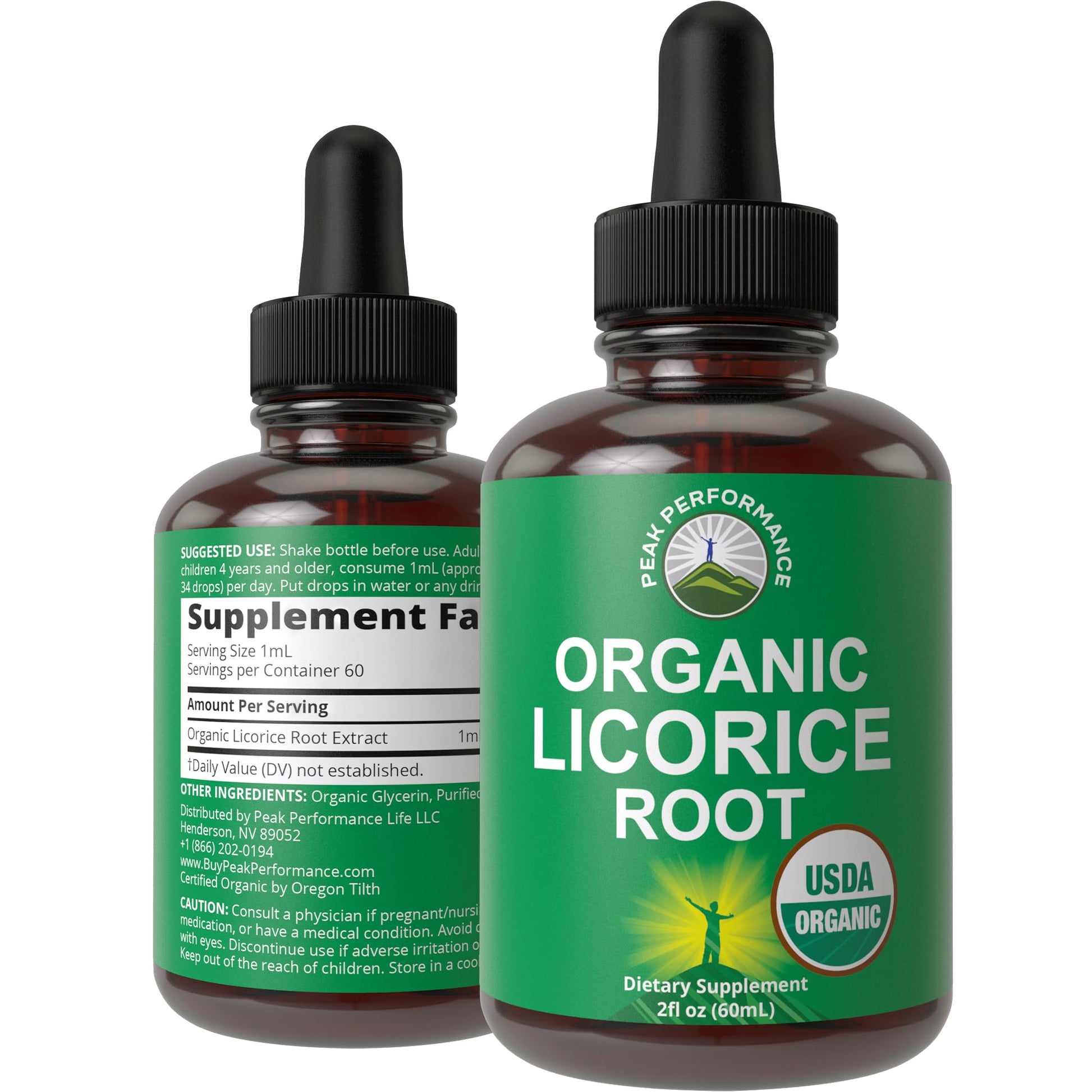 USDA Organic Licorice Root Extract Liquid Drops Supplement. Vegan Tincture for Digestion + Respiratory Health. Extracto de Regaliz Root Oil Herb. Zero Sugar, Gluten Free Supplements for Women and Men Peak PerformanceAu supplements