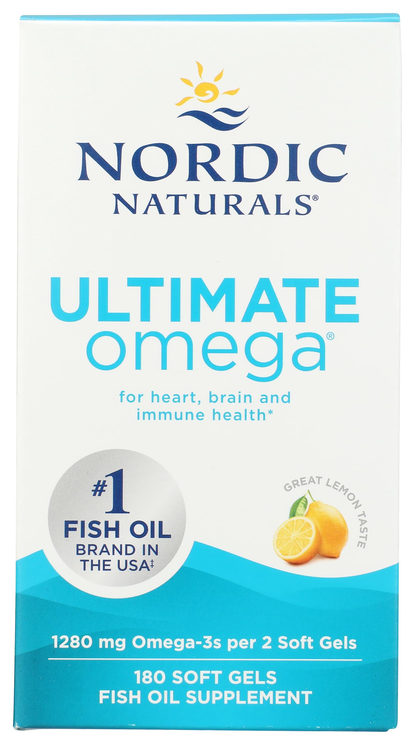 Nordic Naturals Ultimate Omega 1280 MG, 180 CT Nordic NaturalsAu supplements
