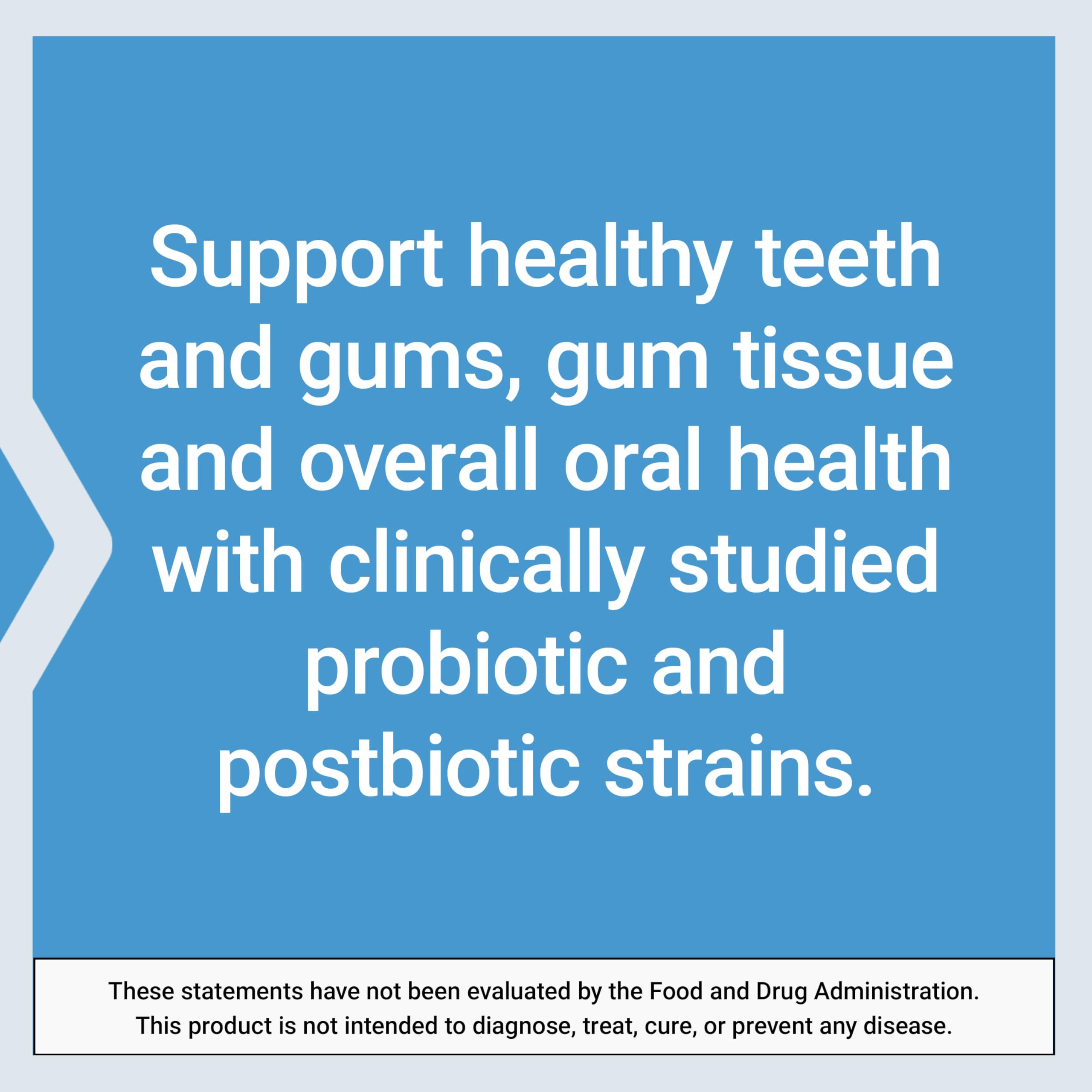Life Extension FLORASSIST® Probiotic Oral Hygiene, Oral probiotic for Teeth and Gums, pH Levels, Dental Hygiene, Immune Support, BLIS M18™, Once Daily, Gluten Free, Vegetarian, 30 lozenges Life ExtensionAu supplements