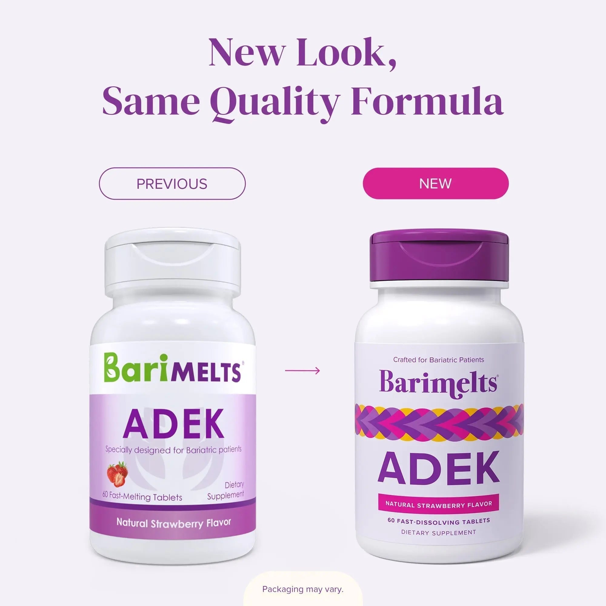Barimelts ADEK - 60 Fast-Dissolving Tablets (2-Month Supply) - Sugar-Free Bariatric Vitamins for Women Including Vitamin A, Vitamin D, Vitamin E BariMeltsAu supplements